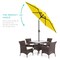 Best Choice Products 7.5ft Heavy-Duty Outdoor Market Patio Umbrella w/ Push Button Tilt, Easy Crank